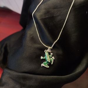 Frog necklace